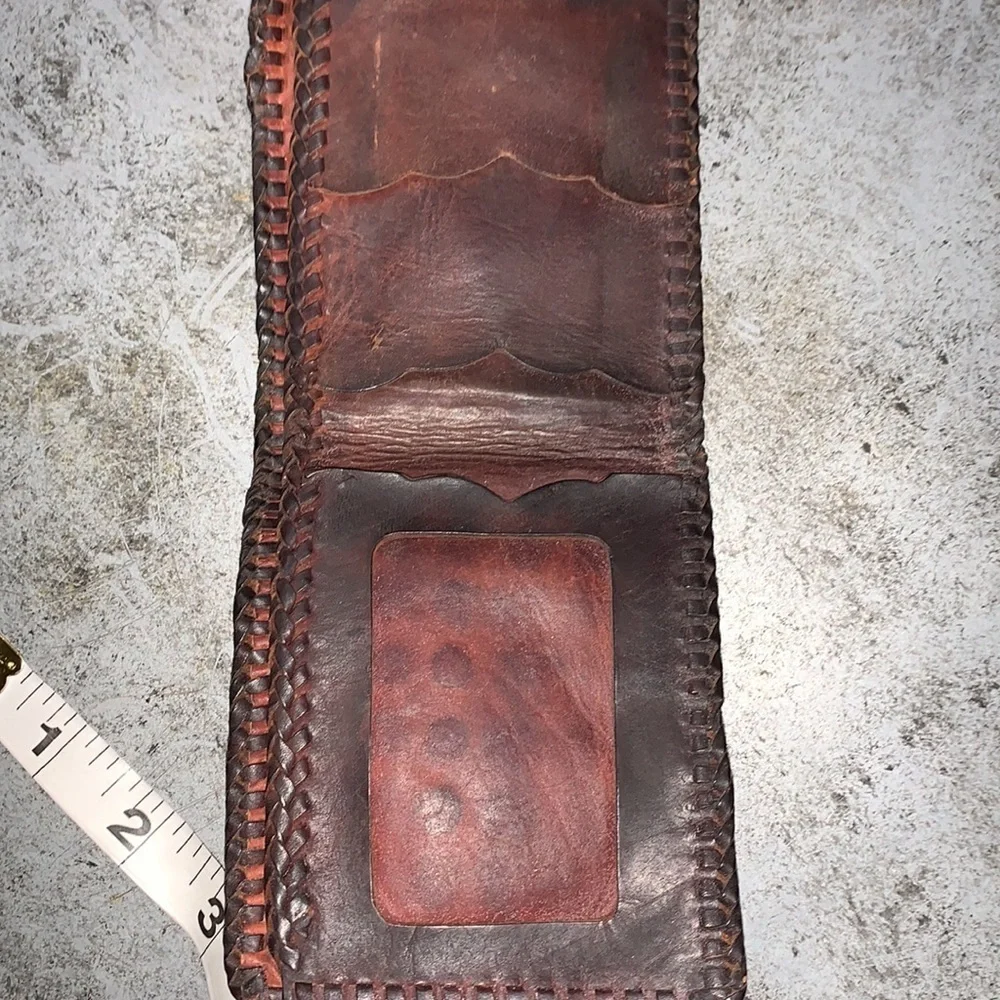 Vintage brown leather